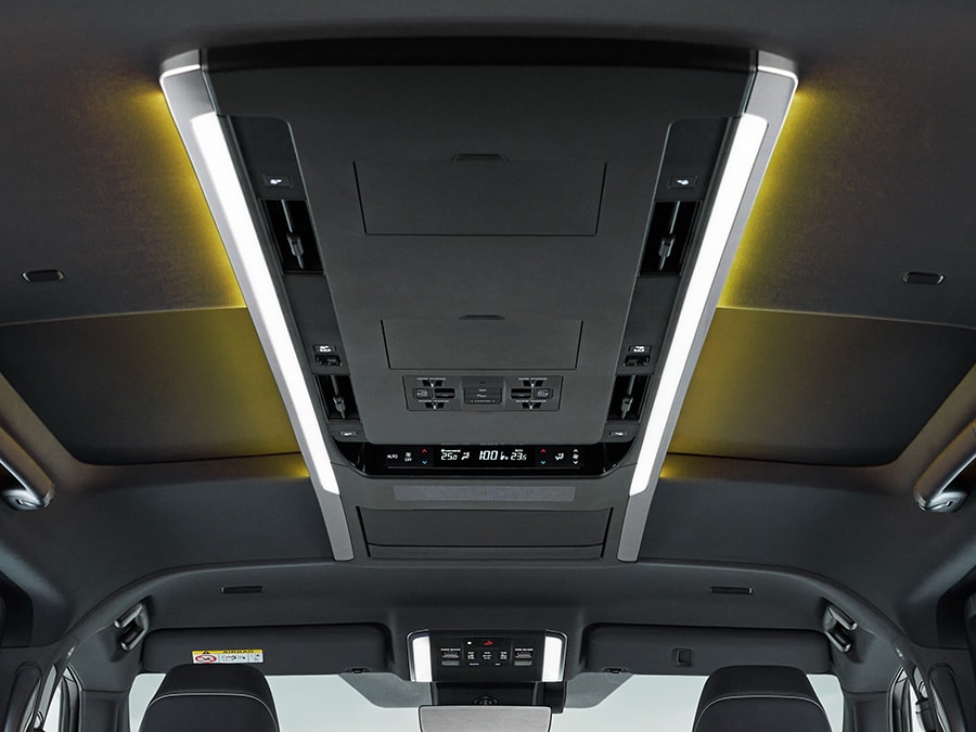 Toyota Alphard passenger cabin