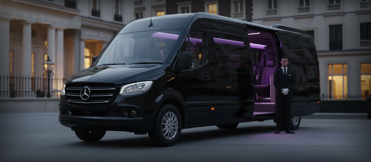 Mercedes-Benz Sprinter executive minibus exterior