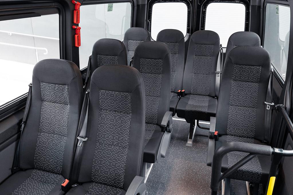 Mercedes-Benz Sprinter minibus cabin