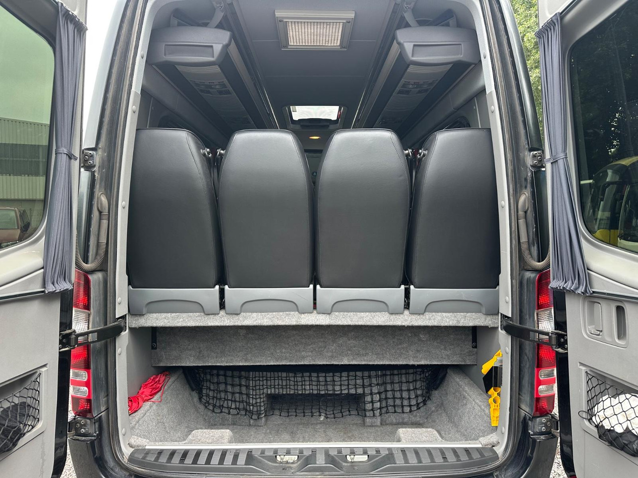 Mercedes-Benz Sprinter rear luggage compartment