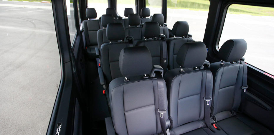 Mercedes-Benz Sprinter passenger seats